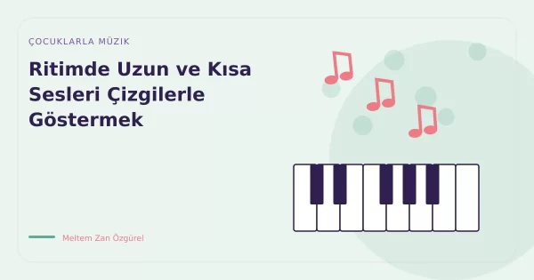 Ritimde Uzun ve Kısa Sesleri Çizgilerle Göstermek