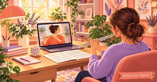 Çocuklarla Online Müzik Dersinde Velinin Rolü